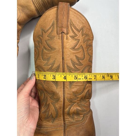 Ariat Brown Leather Round Toe Western Cowboy Boots Men’s Size 10.5D main image 10